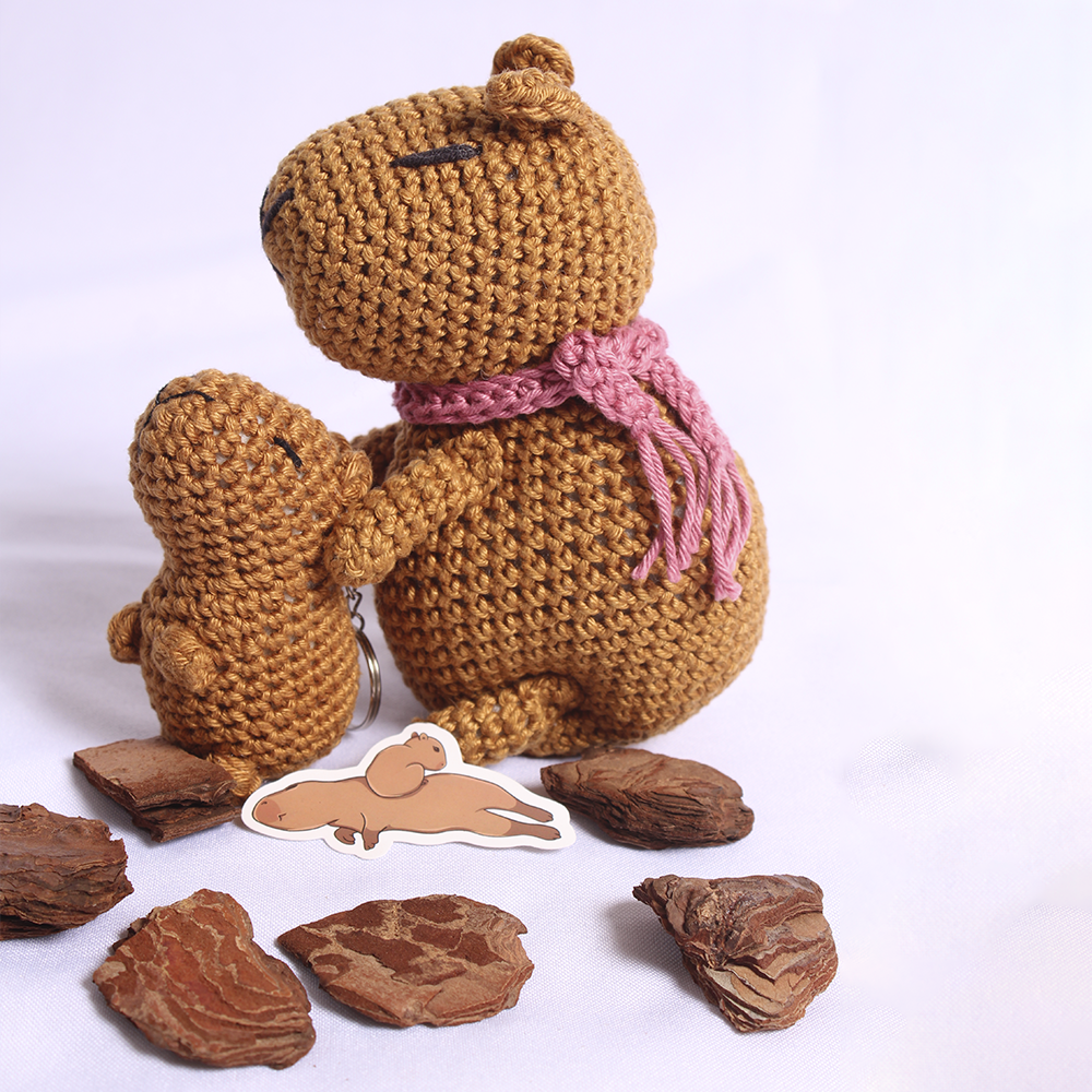 capivara amigurumi