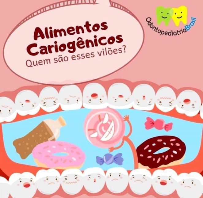 evitar cáries com alimentação
