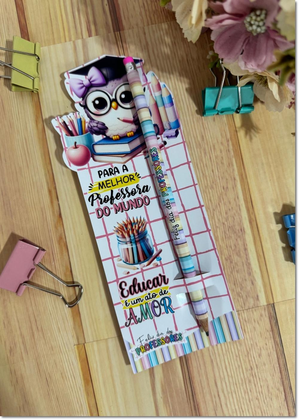 cartao para dia dos professores