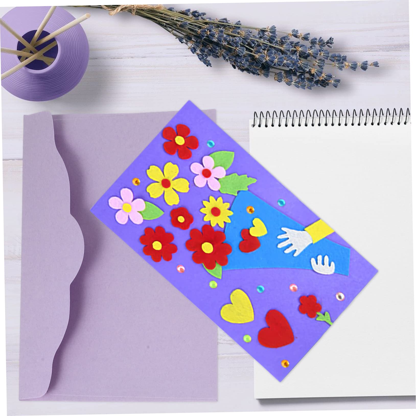 cartões feitos à mão