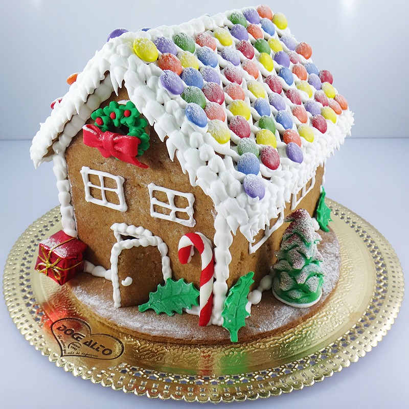 casinha de biscoito de gengibre