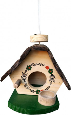 casinha de passarinho artesanal