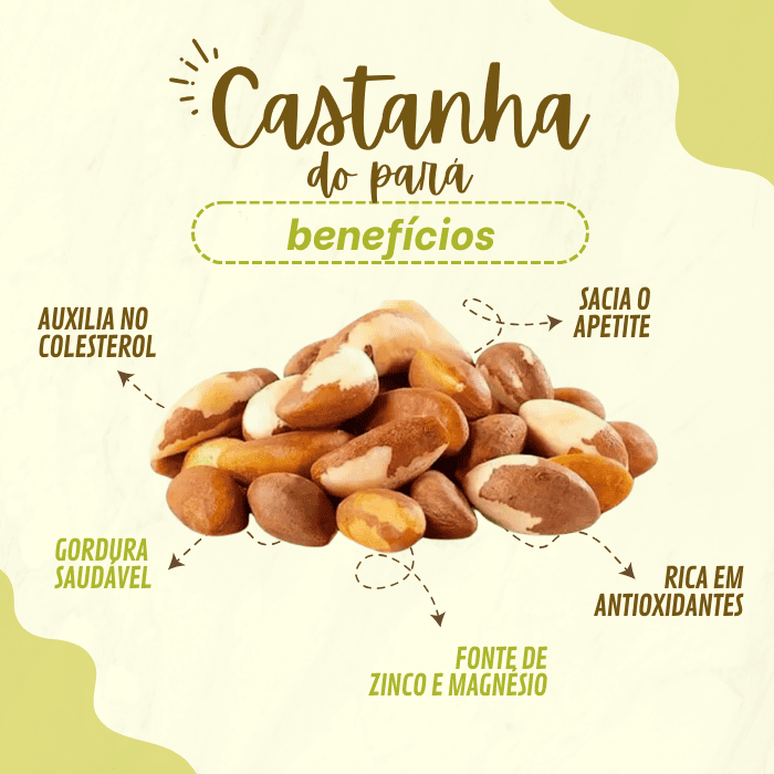 castanhas benefcios