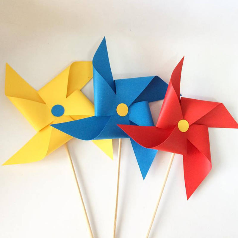 passo a passo catavento simples