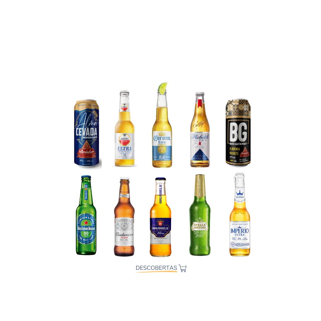 Guia completo das cervejas low carb: calorias e opções