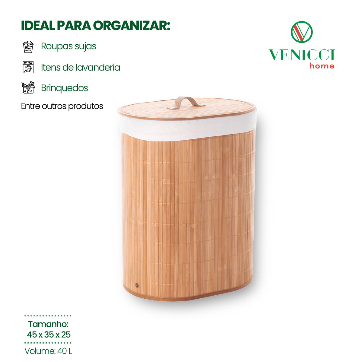 cesto de roupa suja de plástico resistente