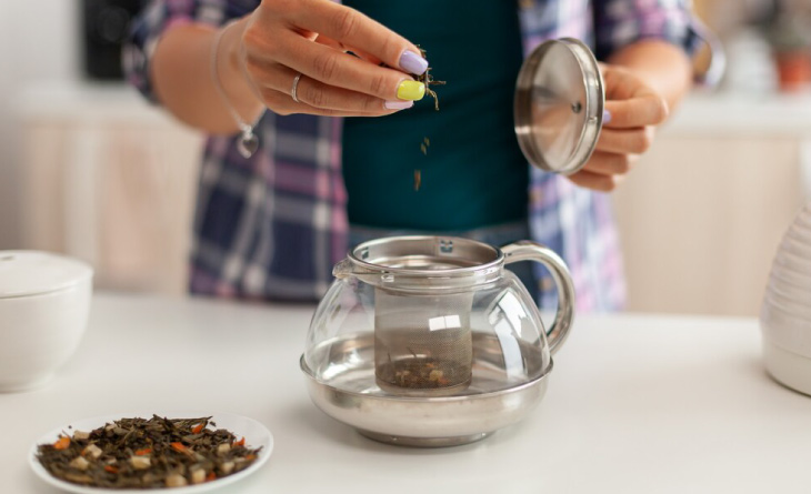 melhor forma de preparar chá de camomila