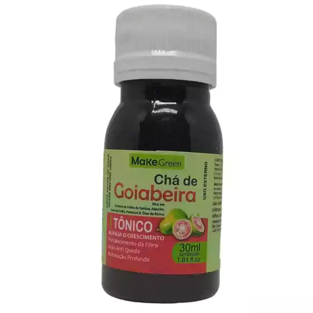 receita caseira para fortalecer o cabelo com goiaba