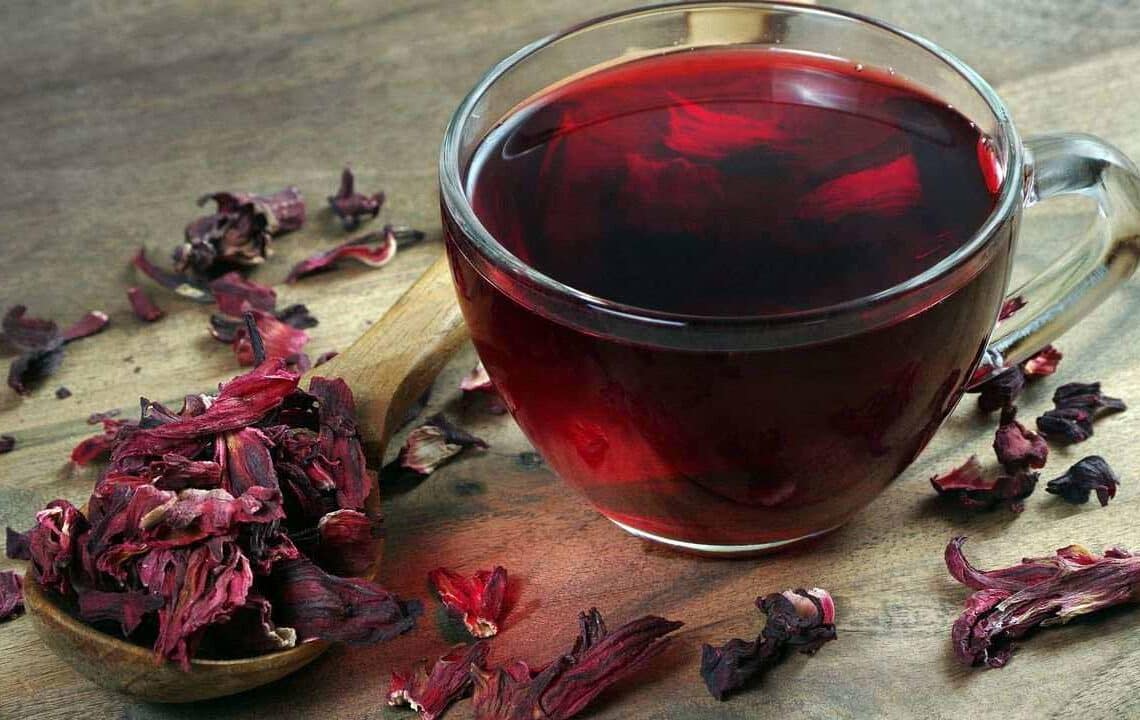 cha de hibisco