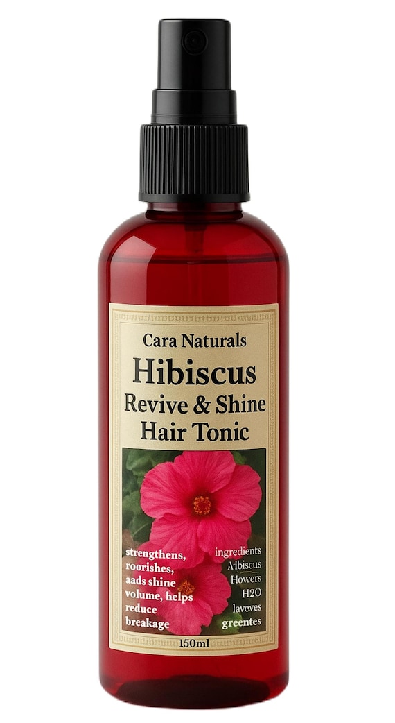 receita de tônico de hibisco para queda de cabelo