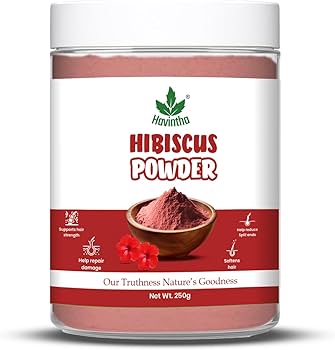 cha de hibisco para cabelo