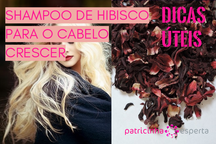 hibisco para crescimento capilar rápido