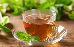 benefícios do chá de hortelã para digestão