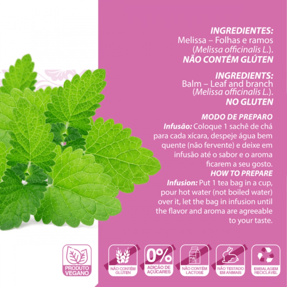 Melissa Officinalis: Propriedades Terapêuticas