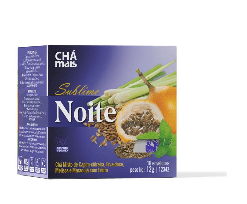 chá de melissa com maracujá