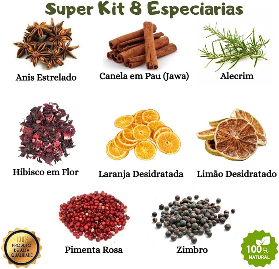 chás com especiarias