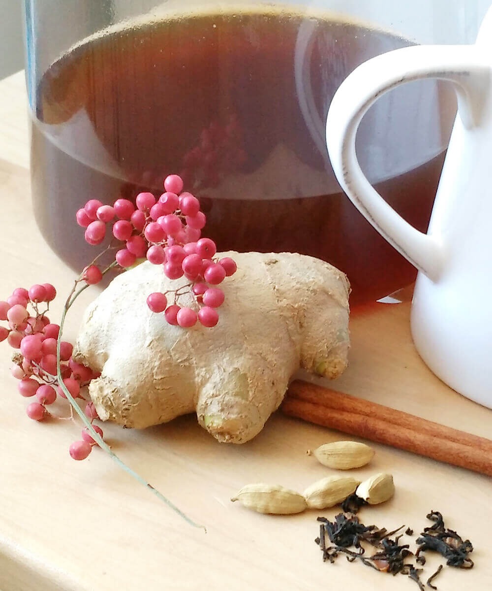 chás com especiarias