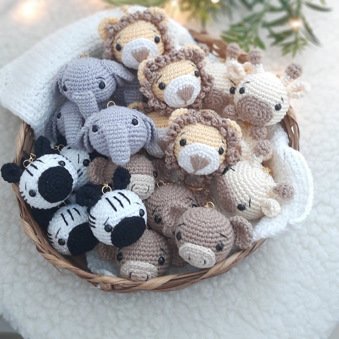 acessórios de crochê para bolsas