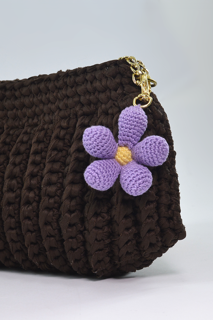 chaveiro de amigurumi