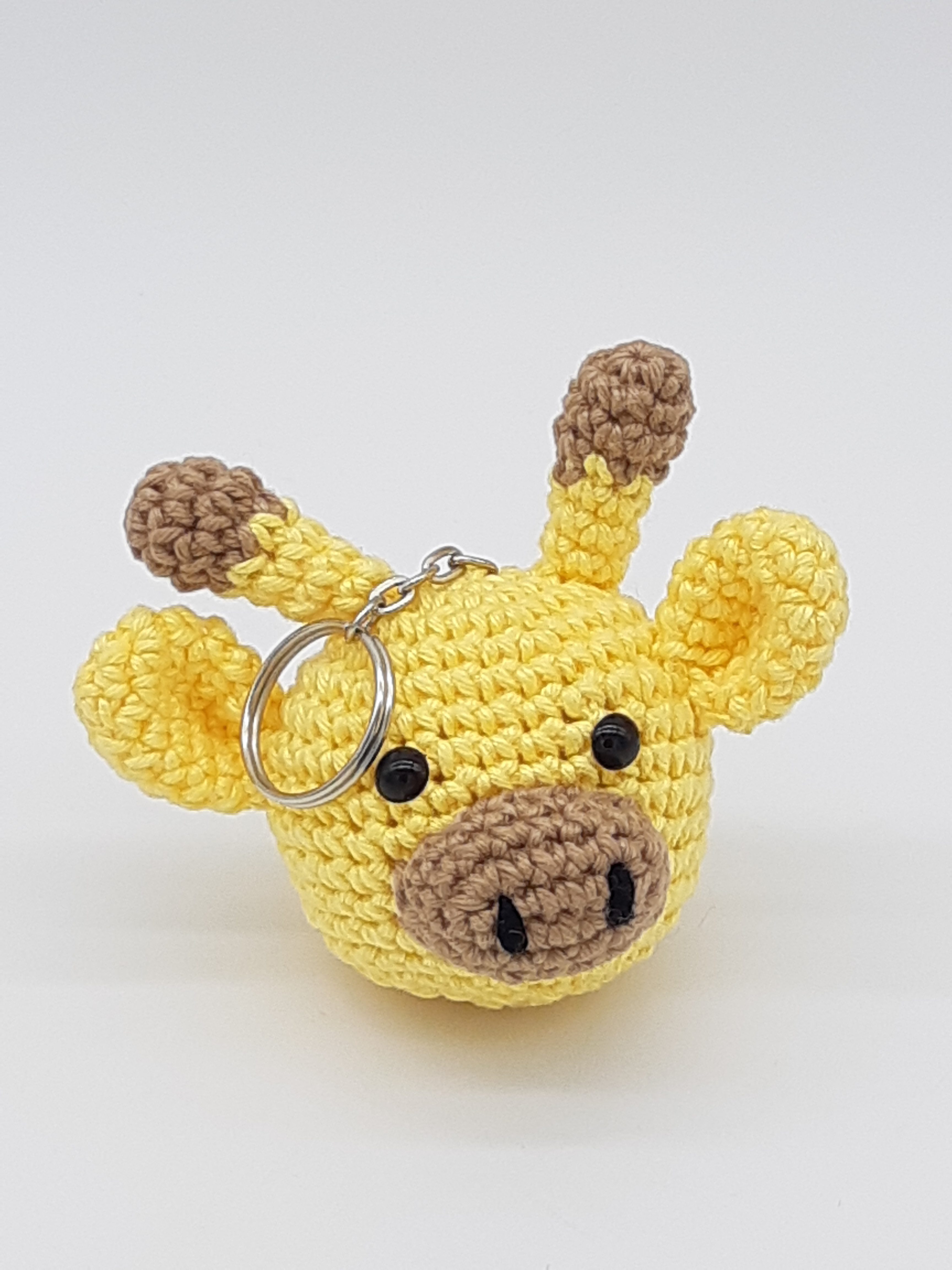 miniaturas de crochê para chaveiros