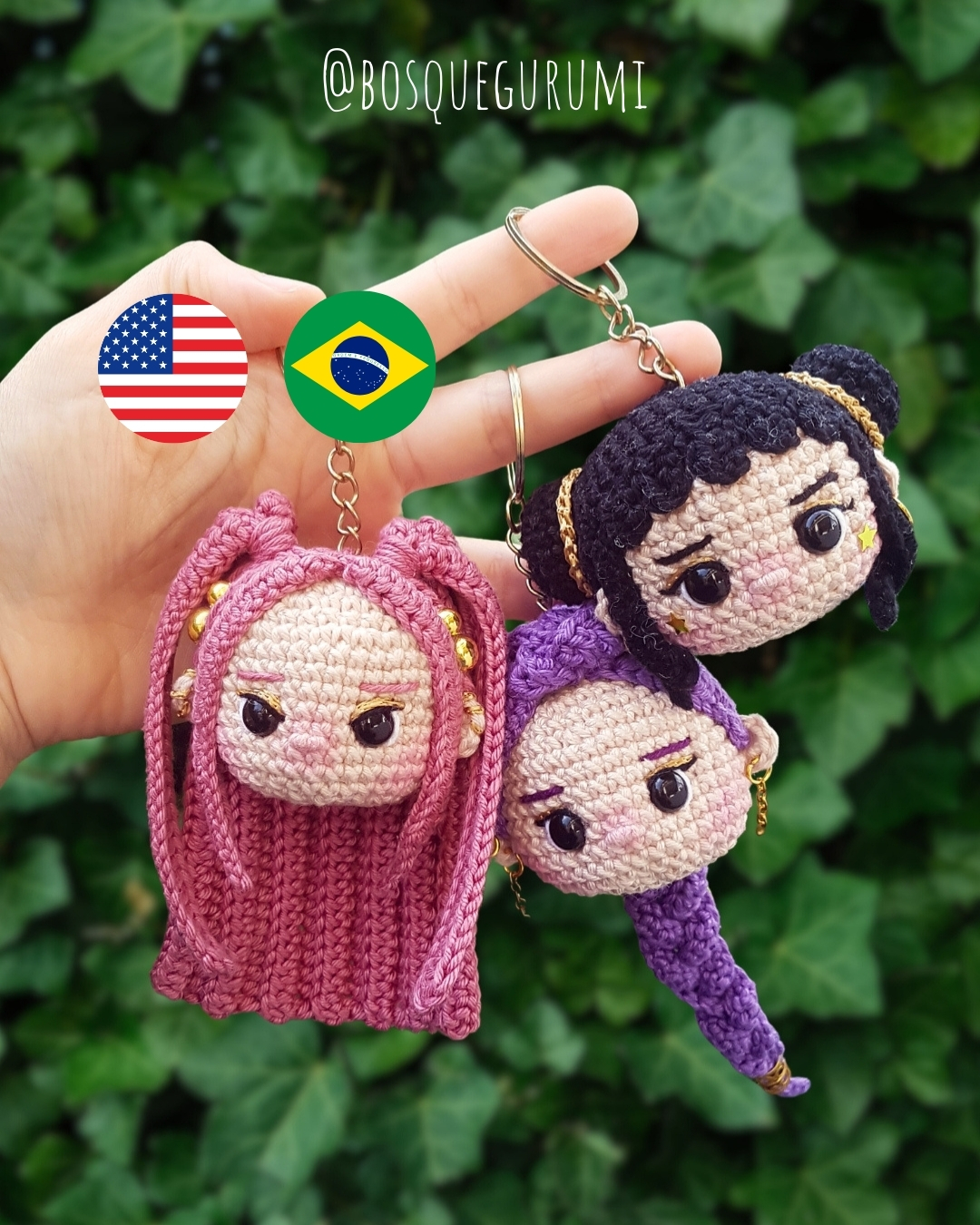 lembrancinhas personalizadas amigurumi