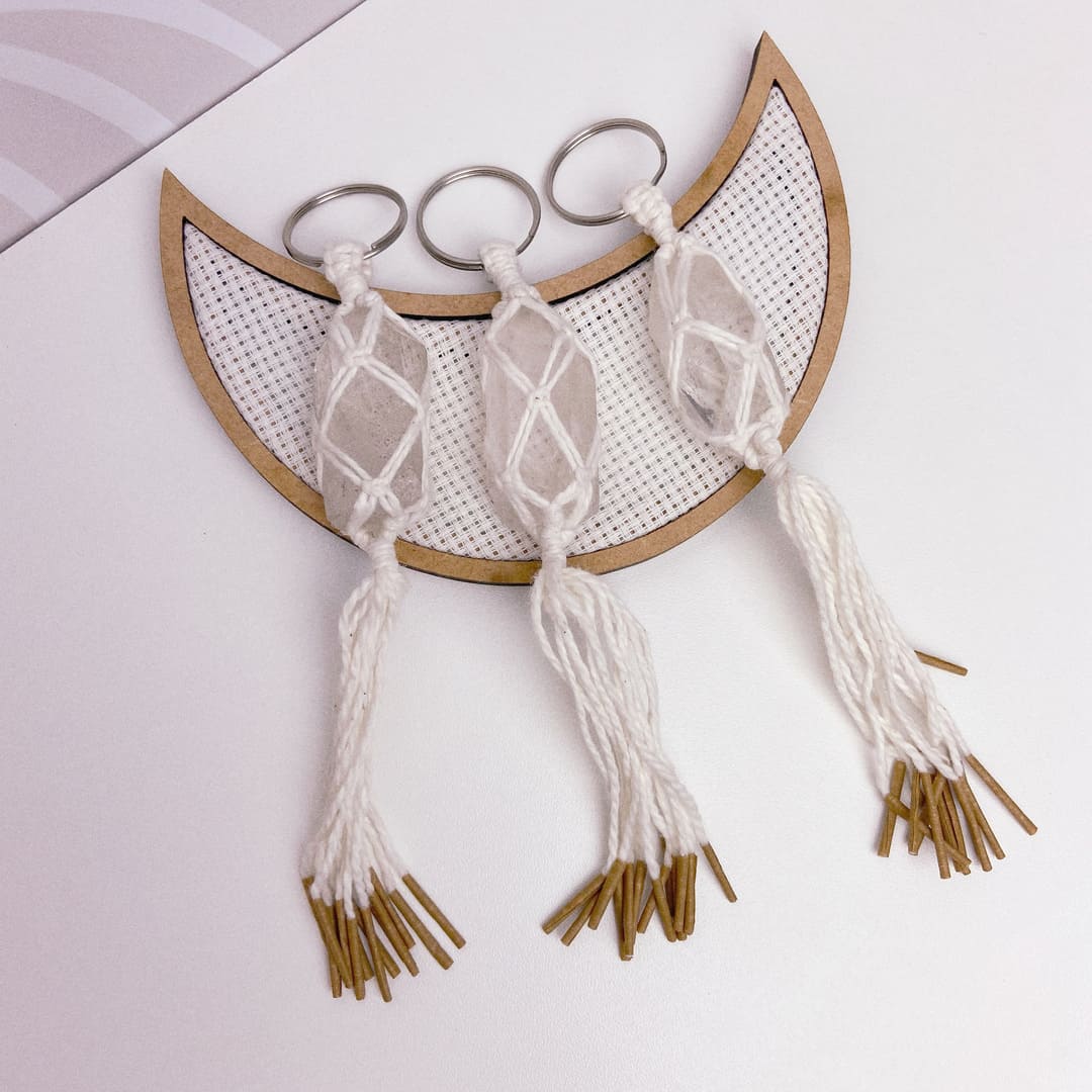 Como Fazer Chaveiro de Macramê em Formato de Folha: Passo a Passo Detalhado