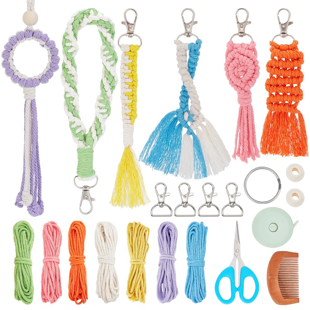 10 Ideias Criativas de Chaveiros de Macramê para Vender