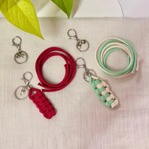 Como Fazer Chaveiro de Macramê em Formato de Folha: Passo a Passo Detalhado