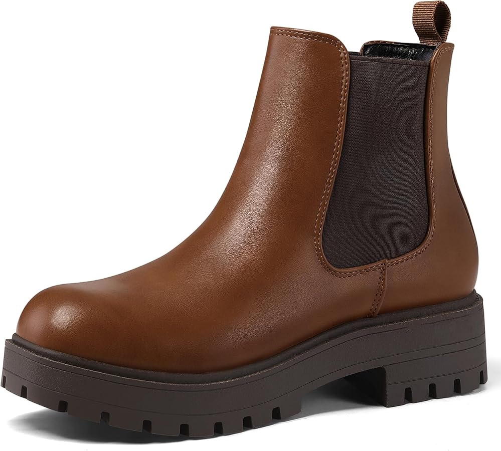 bota chelsea feminina couro legítimo