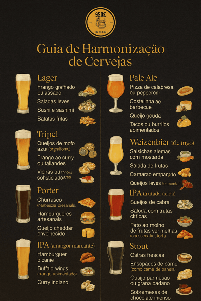 diferença chopp pilsen e ipa