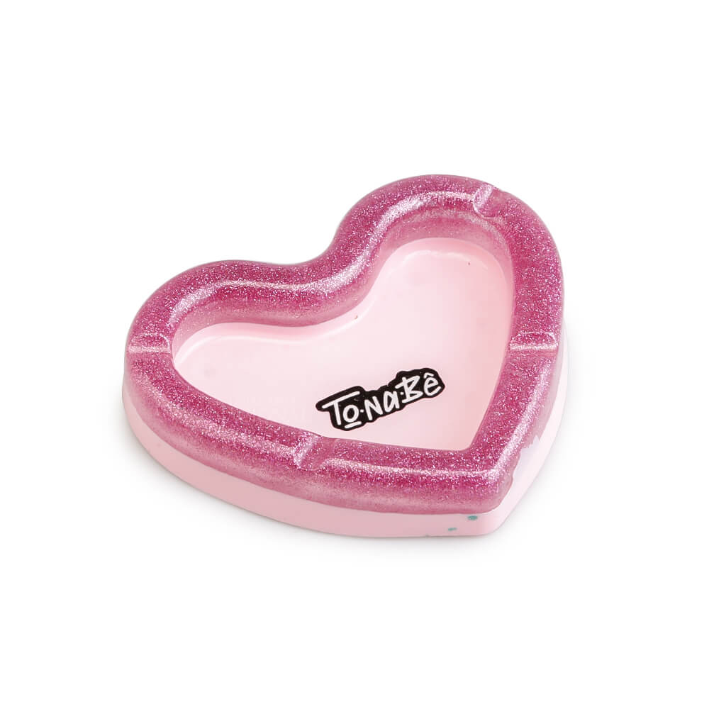 Cinzeiro de Resina com Folhas de Ouro: Luxo e Sofisticação