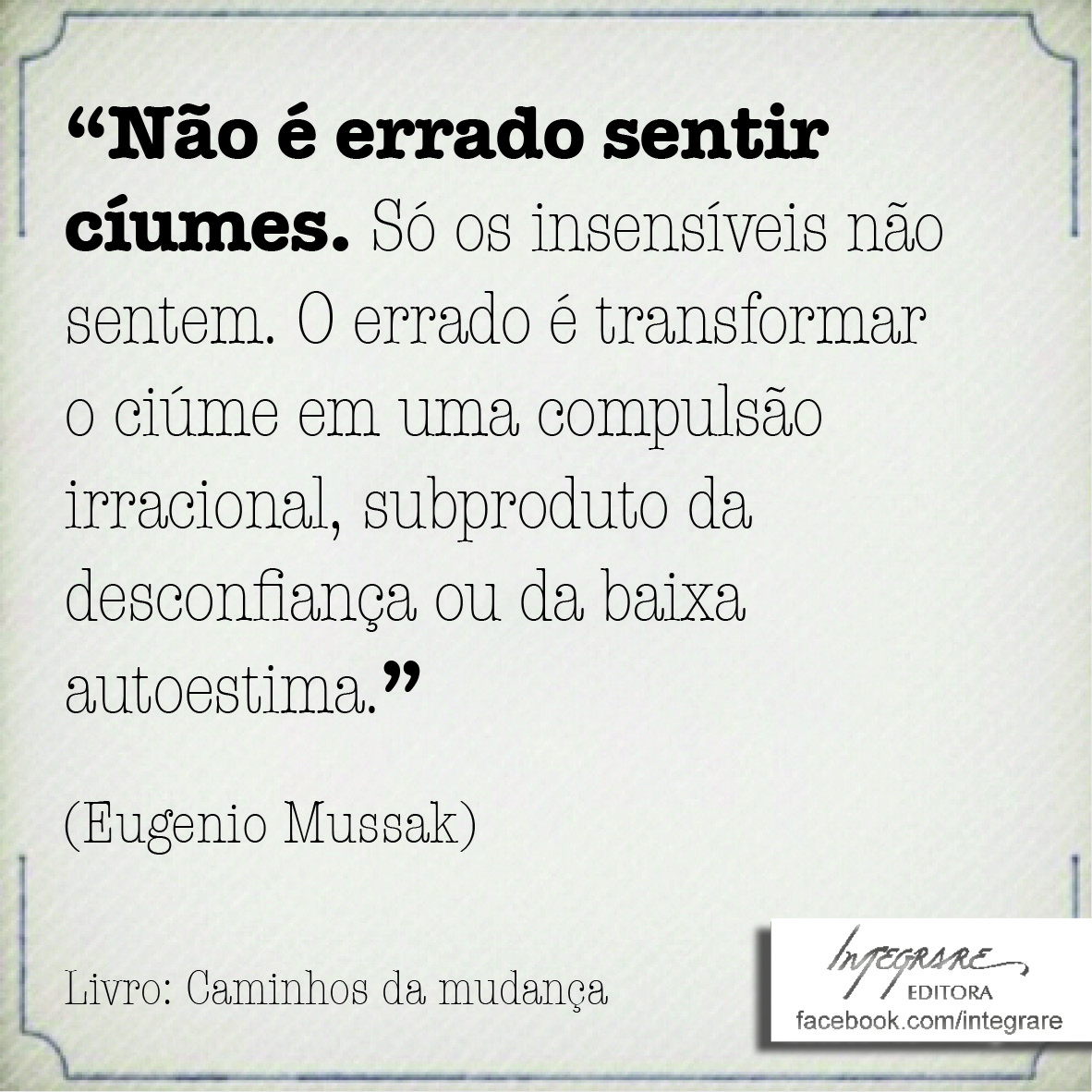 ciúme na psicanálise freudiana