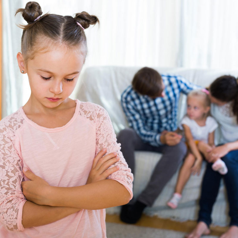 ciúmes entre irmãos