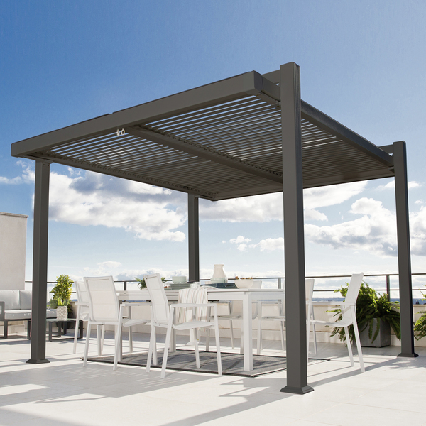 cobertura de pergolado resistente a chuva