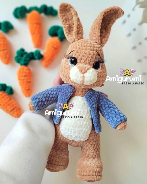 Inspirações de Coelhos Amigurumi para Decoração de Quarto Infantil