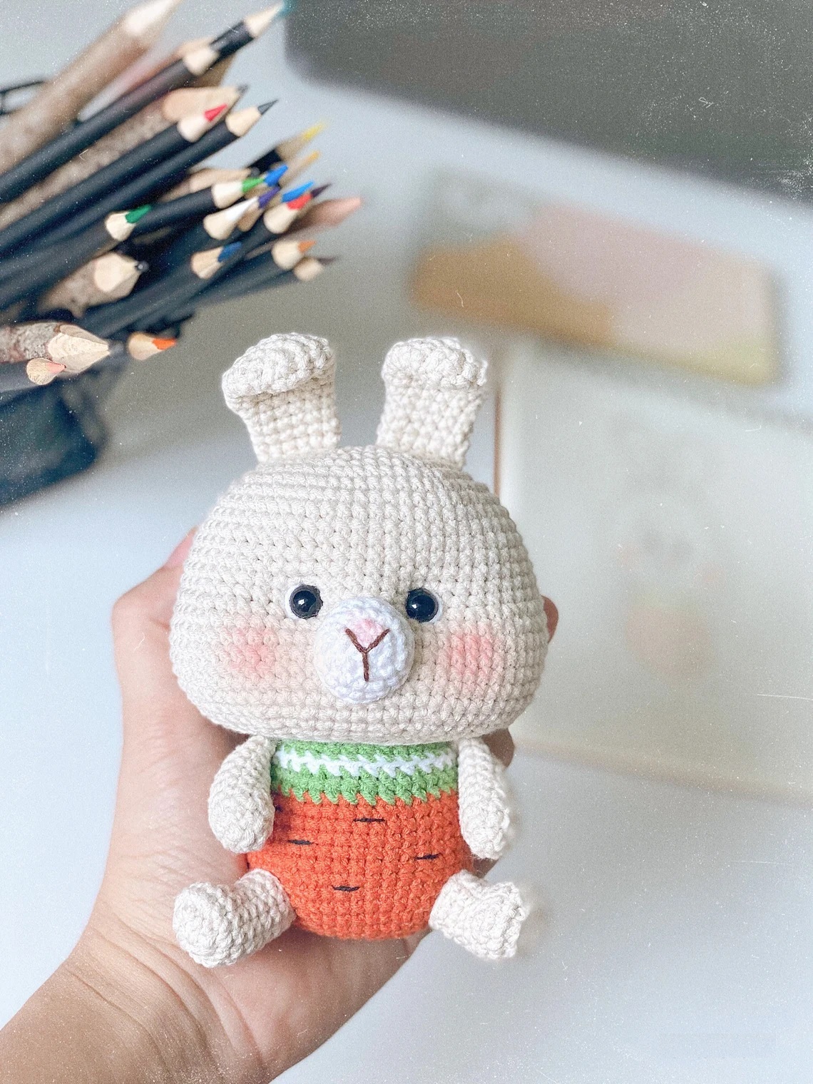 Inspirações de Coelhos Amigurumi para Decoração de Quarto Infantil