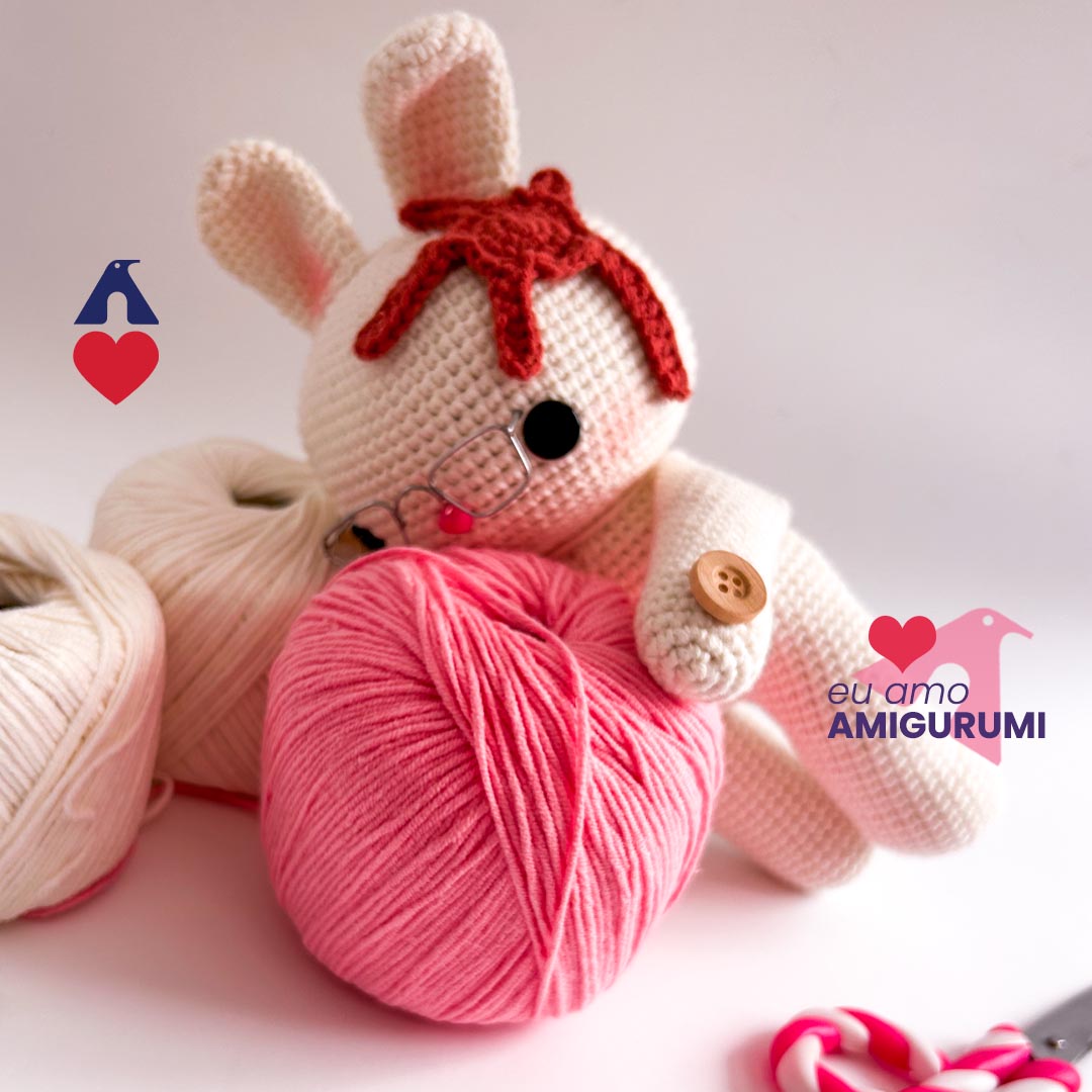 Passo a Passo: Fazendo um Coelho Amigurumi Hipoalergênico