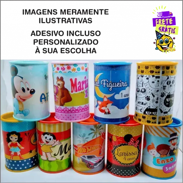 cofrinho personalizado