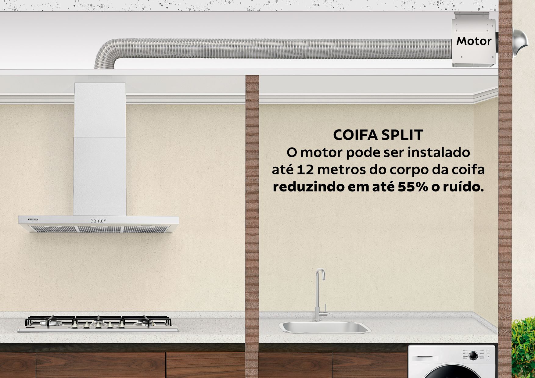 instalação coifa eletrolux de parede