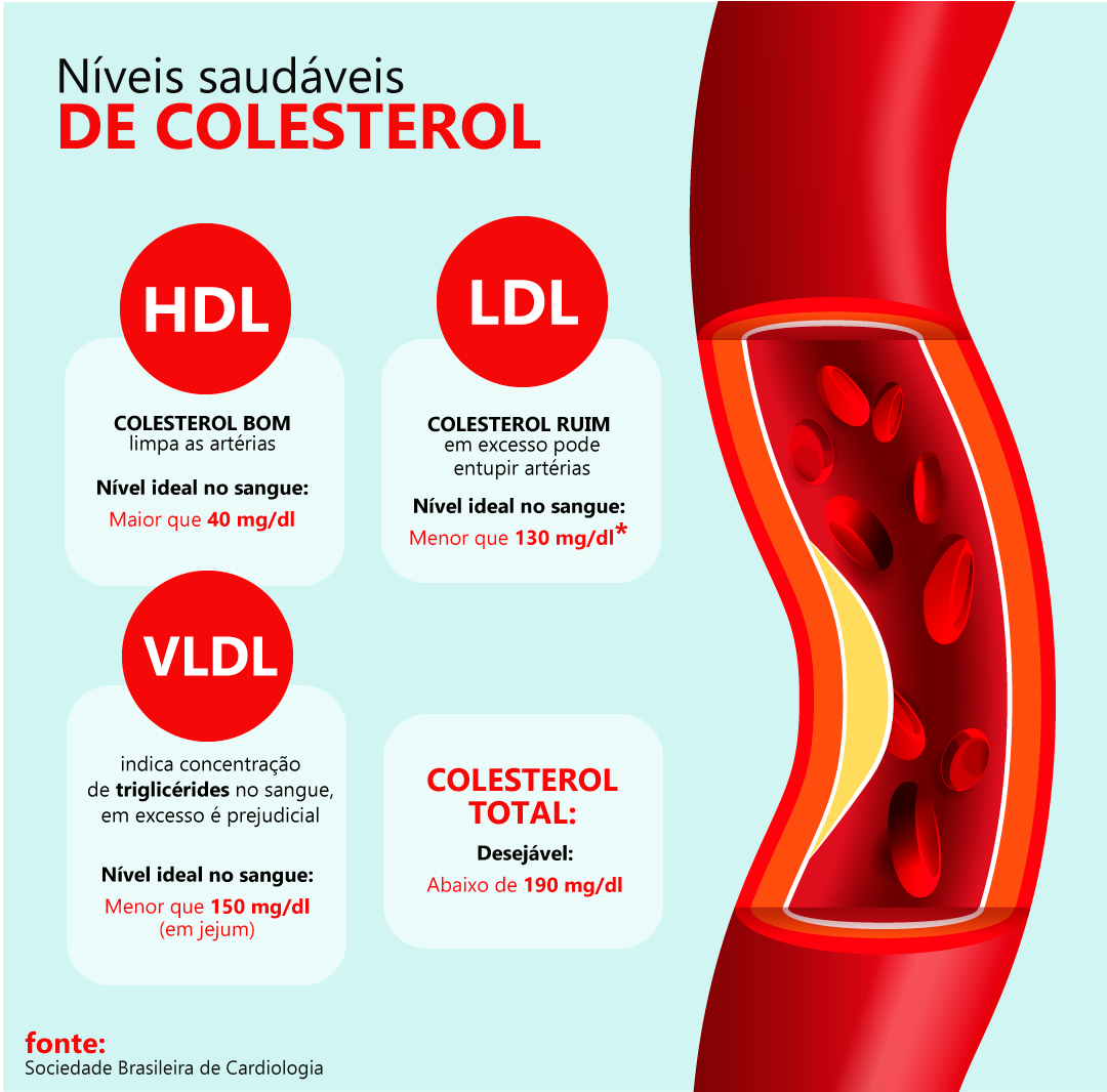 colesterol bom e ruim
