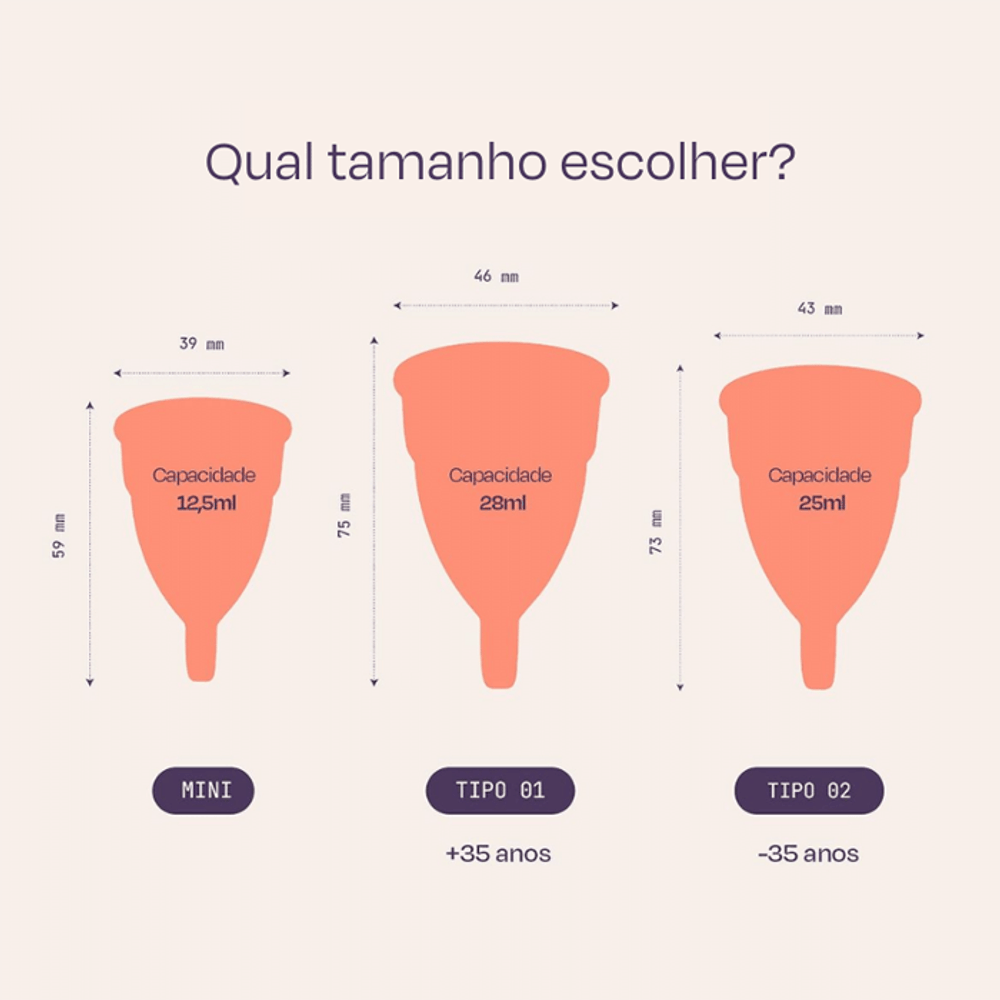 custo-benefício coletor menstrual vs absorvente