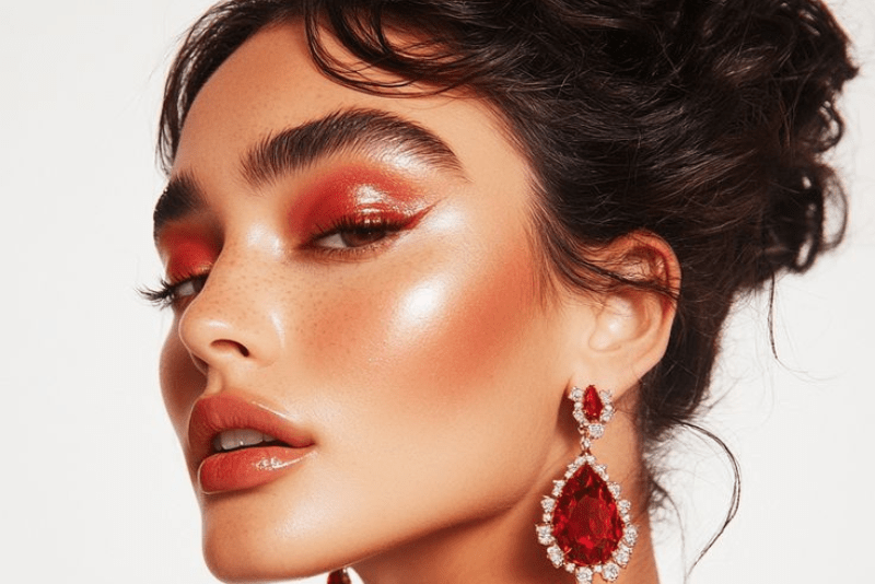 Combinações de sombras monocromáticas