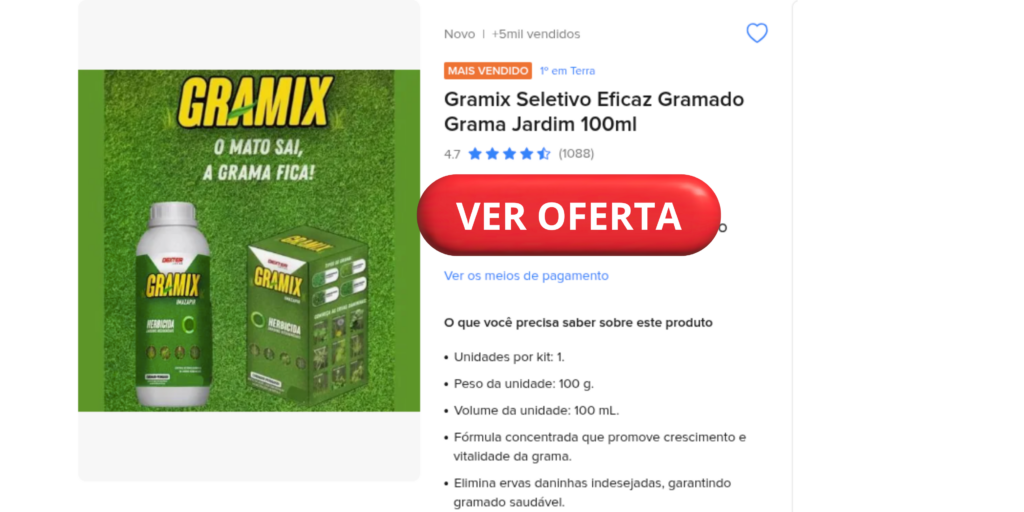 tratamento químico para tiririca em gramado