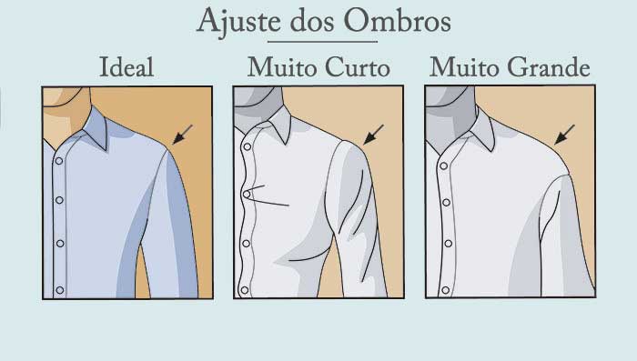 como ajustar uma camisa social
