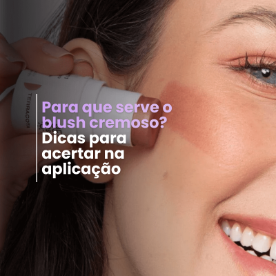 como aplicar blush cremoso