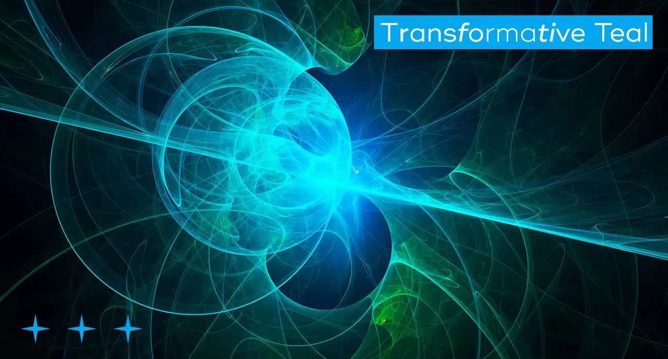 transformative teal versus outras cores 2026