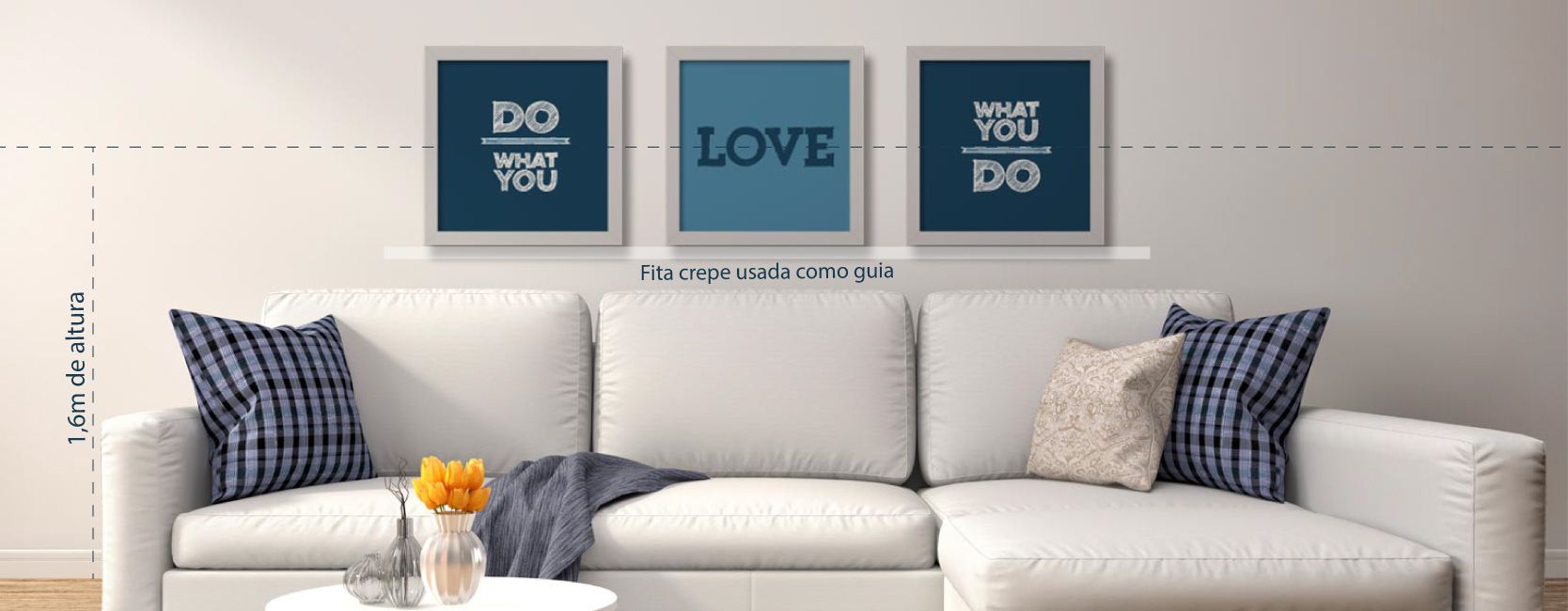 melhores suportes adesivos para quadros