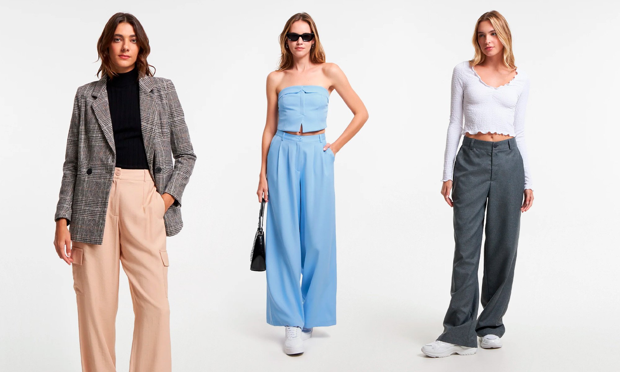 como combinar calça de alfaiataria