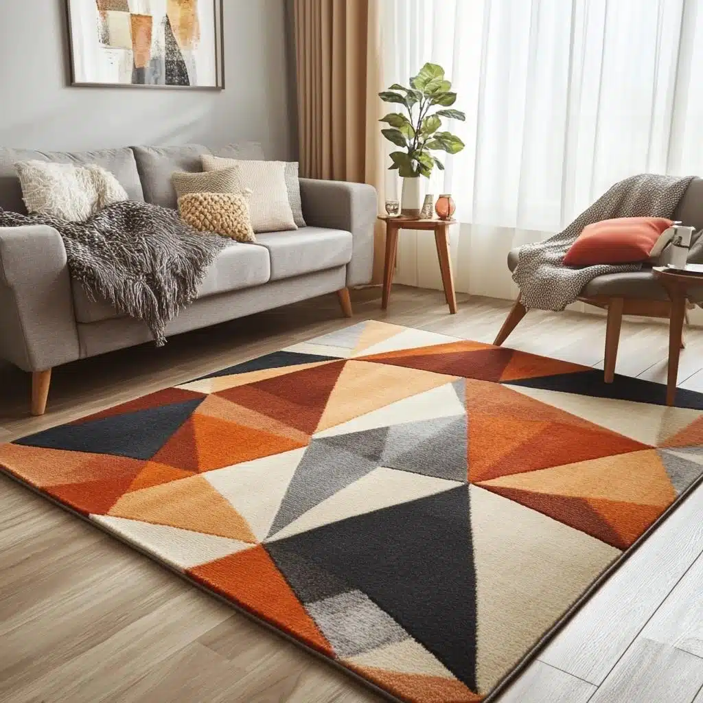 como combinar o tapete com o estilo da sala