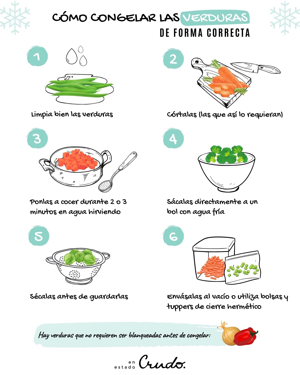Como escolher os melhores recipientes para congelar seus vegetais